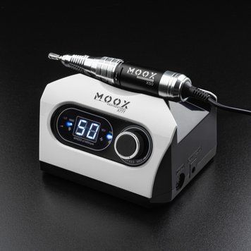 Фрезер Мокс X777 на 80W &ndash; 50000 об/мин (белый/white) для снятия материала и обработки кутикулы 000574 фото