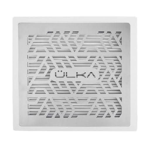 Настольная вытяжка белая 52 Вт Ulka Premium X2F для маникюра (врезная, встраиваемая) - B 000731 фото