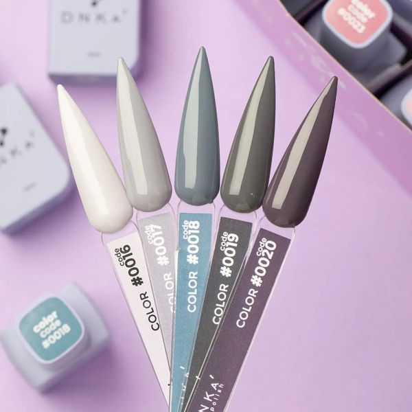 Кольоровий гель-лак DNKa' Gel Polish #0016 на 12 мл &mdash; для манікюру та педикюру 002295 фото