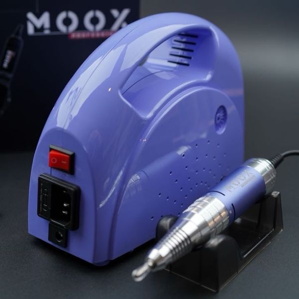 Фрезер Мокс X806 на 80W - 55000 об/хв (фіолетовий/purple) для зняття матеріалу та обробки кутикули 000610 фото
