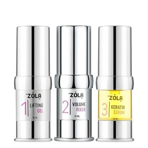 Набір складів ZOLA Brow&Lash Lamination System - для ламінування брів та вій 002872 фото