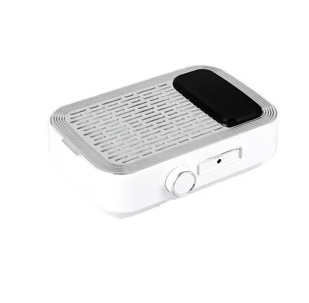 Фрезер-витяжка BQ-858-3 Pro на 80W - 45000 об/хв (біла) + лампа LED для манікюру та педикюру №2 000776 фото