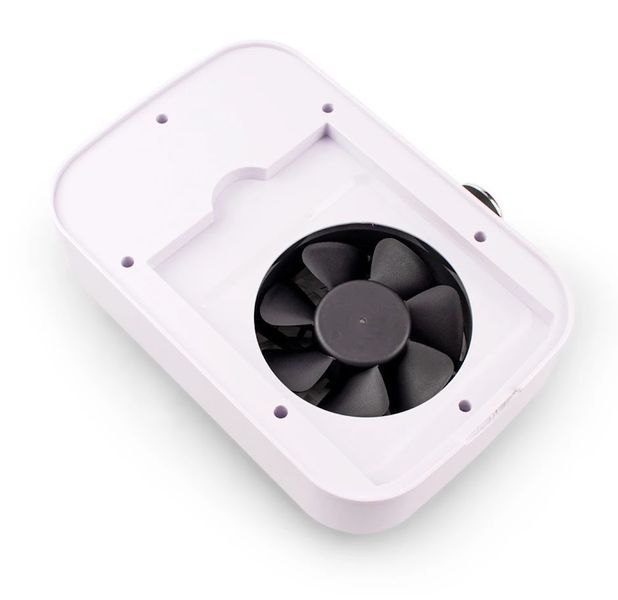Фрезер-витяжка BQ-858-3 Pro на 80W - 45000 об/хв (біла) + лампа LED для манікюру та педикюру №2 000776 фото