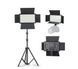 Лампа видеосветло LED-U600+ Pro 80W (21*12 см), на штативе, для освещения при фото и видеосъемке 001249 фото 1