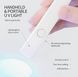 Портативный UV/LED фонарик для маникюра LunaMoon на аккумуляторе 006723 фото 7