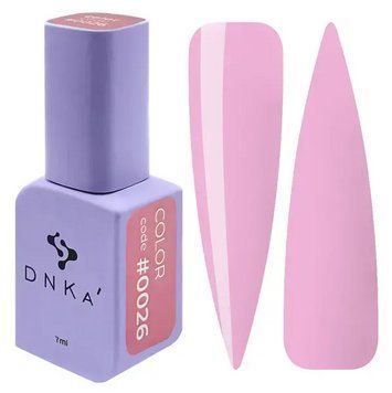Кольоровий гель-лак DNKa' Gel Polish #0026 на 7 мл &mdash; для манікюру та педикюру 001488 фото