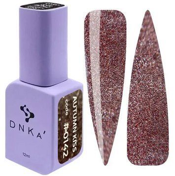 Цветной гель-лак DNKa&rsquo; Gel Polish Autumn Kiss #0142 на 7 мл - для маникюра и педикюра 003051 фото