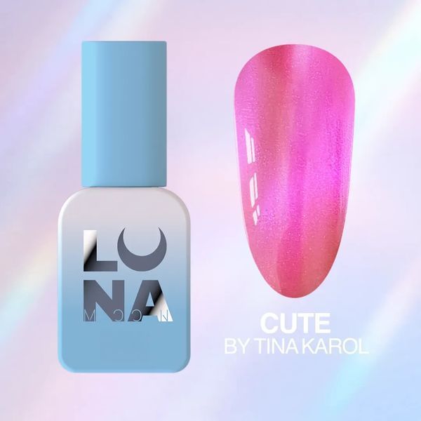Набір гель лаків "Котяче око" LunaMoon Mur Mur Collection by Tina Karol (6шт по 13 мл + магніт) для манікюру та педикюру 007123 фото