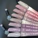 База для гель-лаку Disco color base Дизайнер світловідбивна №1 ніжно-рожева 9 мл 004739 фото 3