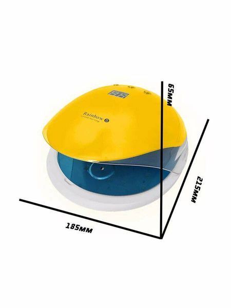 UV/LED лампа Rainbow 5, 48W (золота) для сушіння нігтів, гель-лаку 006987 фото