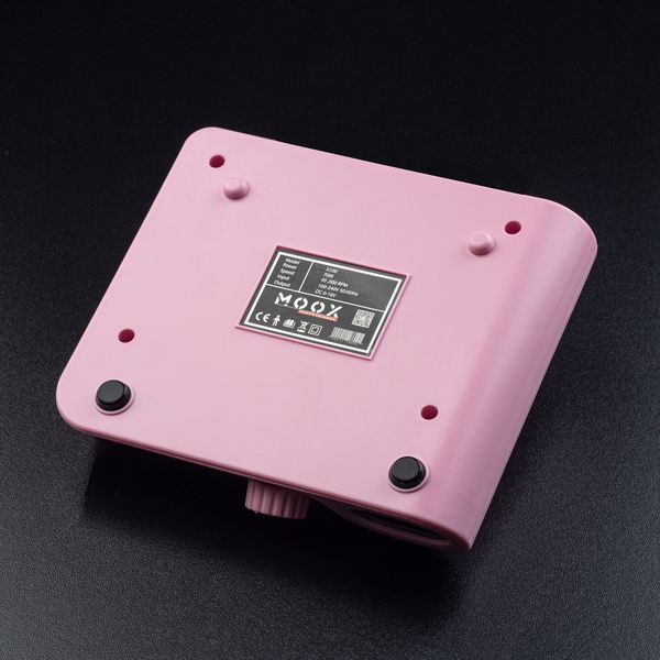 Фрезер Мокс X100 на 70W - 45000 об/мин (розовый/pink) для маникюра и педикюра 000494 фото