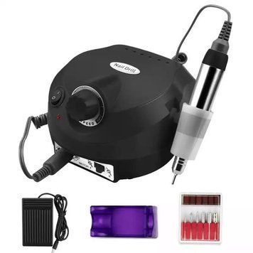 Фрезер Nail drill 202 на 65W - 45000 об/мин (черный) для маникюра и педикюра 000414 фото