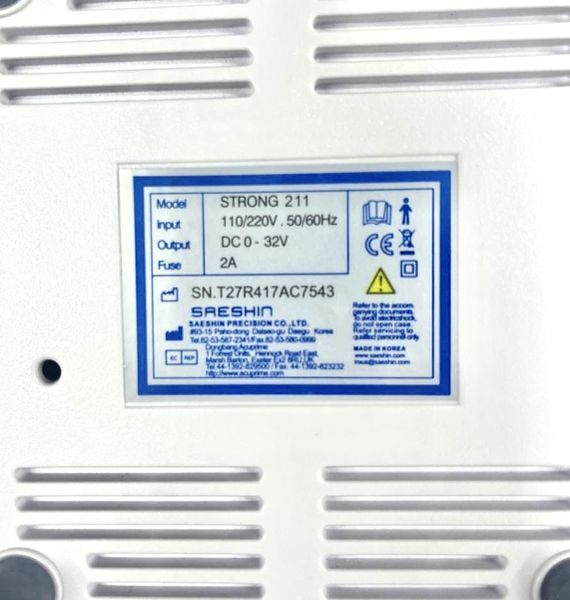 Фрезер Strong 211/120 II MAX на 65W - 35000 об/мин (белый) для маникюра и педикюра 000462 фото