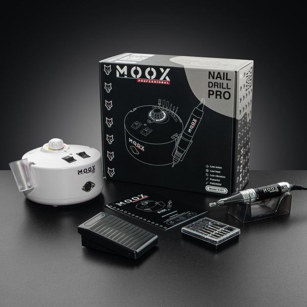 Фрезер Мокс X101 на 70W - 50000 об/мин (белый/white) для маникюра и педикюра 000499 фото