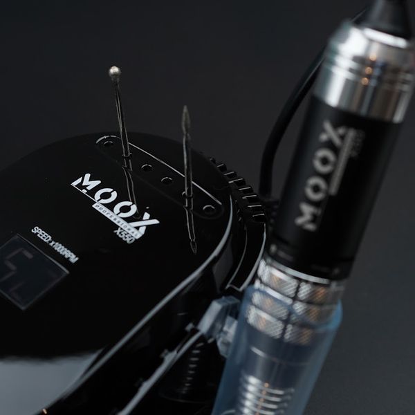 Фрезер Мокс X550 на 70W &ndash; 50000 об/мин (черный/black) для снятия материала и обработки кутикулы 000570 фото