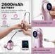 Фрезер JF-602 на 35W - 35000 об/хв (рожевий) на акумуляторі 2600 mAh для зняття матеріалу та обробки кутикули 006665 фото 2