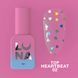 Топове покриття для гель лаку LUNAMoon Top Heartbeat №2 - срібний, без липкого шару 13 мл 001960 фото 1
