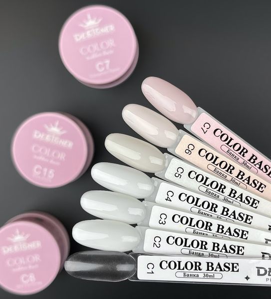 База для нігтів Дизайнер Color base C6 Leading lady, 30 мл 004933 фото