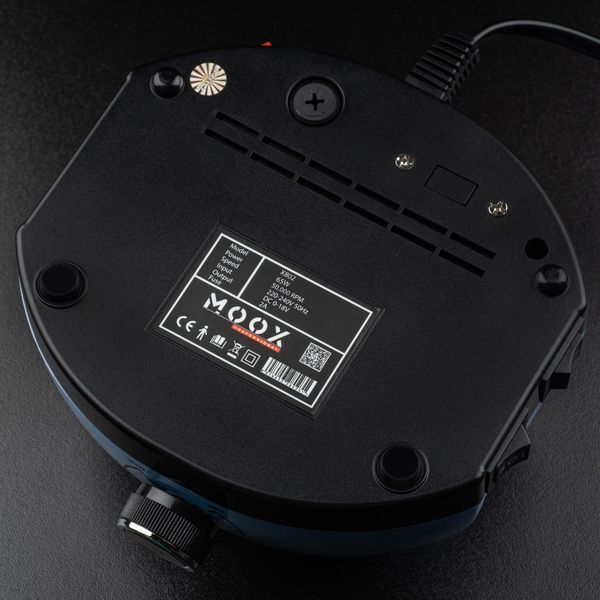 Фрезер Мокс X802 на 65W - 50000 об/мин (голубой/blue) для маникюра и педикюра 000673 фото