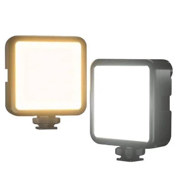 Лампа LED-панель Р5 7W (7,5&times;7,5 см), акумулятор 1800 mAh, накамерне світло для фото- та відеозйомки 006688 фото