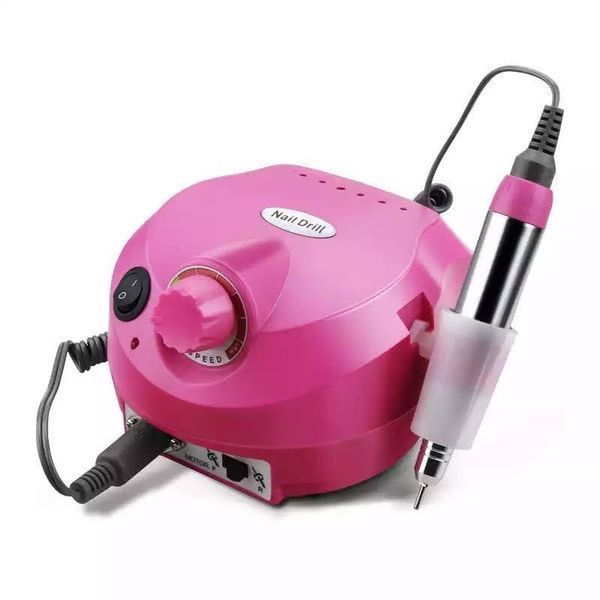 Фрезер Nail drill 202 на 65W - 45000 об/мин (розовый) для маникюра и педикюра 000415 фото