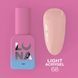 Рідкий гель LUNAMoon Light Acrygel №68 (Бежево-персиковий) 13 мл для зміцнення, вирівнювання нігтів 009013 фото 1