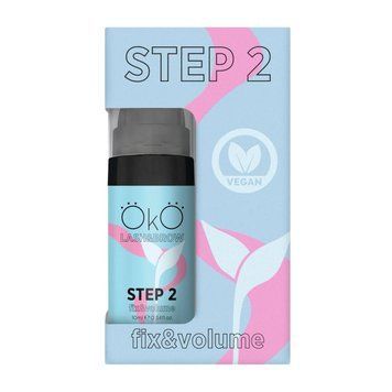 Состав OKO Step 2 Fix & Volume (10 мл) для ламинирования бровей и ресниц 003040 фото
