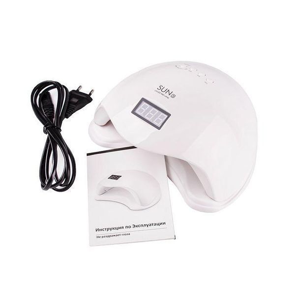 Лампа SUN 5 UV/LED 48W (біла) для сушіння нігтів, гель-лаку 000312 фото