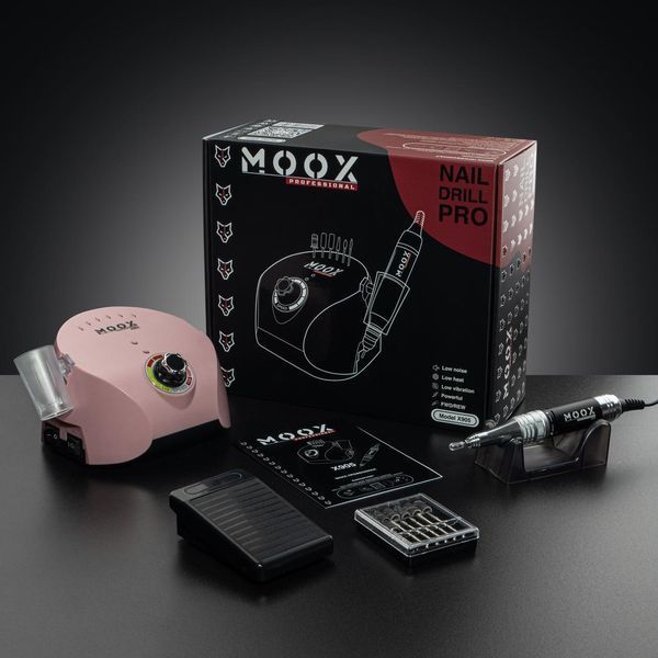 Фрезер Мокс X905 на 70W - 45000 об/мин (розовый/pink) для маникюра и педикюра 000613 фото