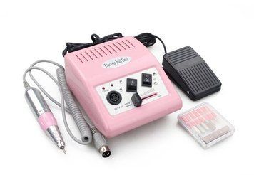 Фрезер ZS-303 на 65W - 45000 об/хв (рожевий) для манікюру та педикюру 000322 фото