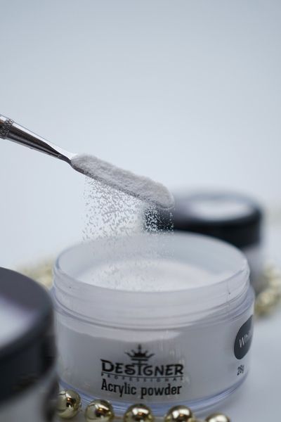 Акриловая пудра Дизайнер (55 г) Acrylic powder Clear для укрепления и наращивания ногтей 008240 фото