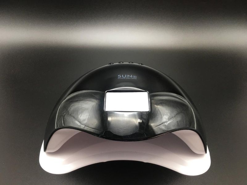 Лампа SUN 5 UV/LED 48W (чорна) для сушіння нігтів, гель-лаку 000316 фото