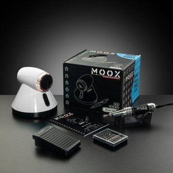 Фрезер Мокс X804 на 80W &ndash; 55000 об/мин (белый/white) для снятия материала и обработки кутикулы 000589 фото