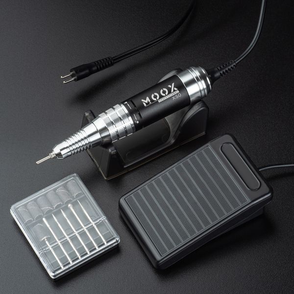 Фрезер Мокс X804 на 80W &ndash; 55000 об/мин (белый/white) для снятия материала и обработки кутикулы 000589 фото