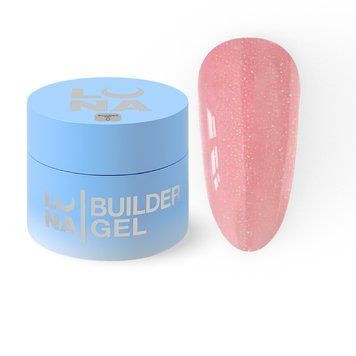 Гель шимер LUNAMoon Shimmer Gel №4 на 30 мл для зміцнення, вирівнювання та нарощування нігтів 001973 фото