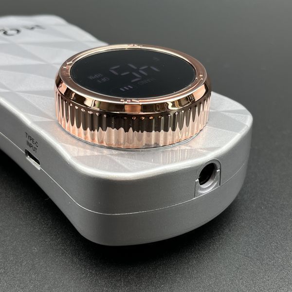 Фрезер Мокс IX11 на 35W - 45000 об/хв (сірий/grey) на акумуляторі 2000mAh для зняття матеріалу та обробки кутикули 006741 фото
