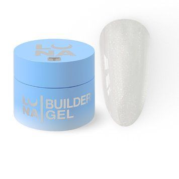 Гель шимер LUNAMoon Shimmer Gel №5 на 30 мл для зміцнення, вирівнювання та нарощування нігтів 001974 фото