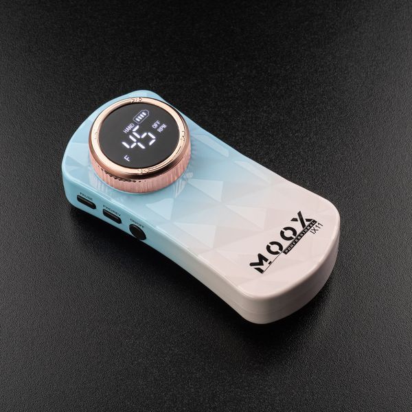 Фрезер Мокс IX11 на 35W &ndash; 45000 об/мин (gradient blue) на аккумуляторе 2000mAh для снятия материала и обработки кутикулы 006742 фото