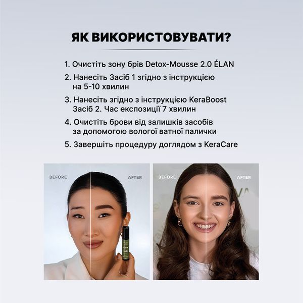 Набор &Eacute;LAN KeraVEG системы лифтинга ресниц и ламинирования бровей 001940 фото