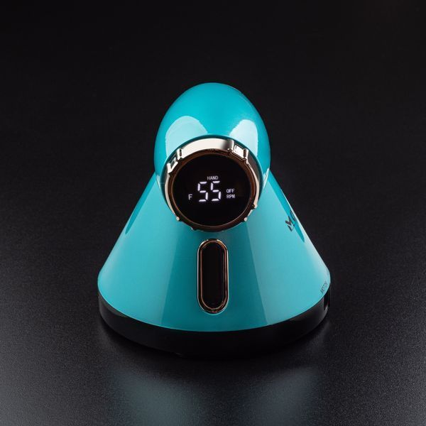 Фрезер Мокс X804 на 80W - 55000 об/хв (блакитний/cyan) для зняття матеріалу та обробки кутикули 000591 фото