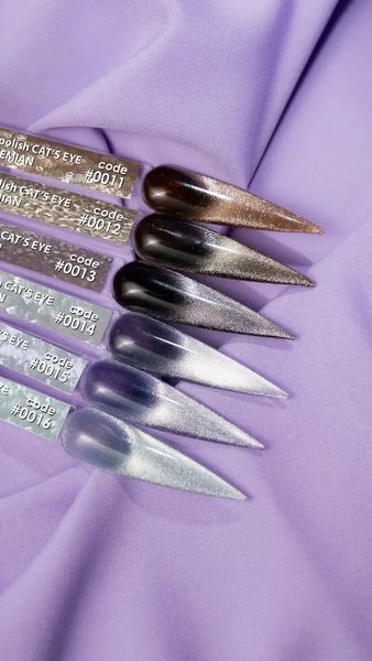 Гель лак магнитный DNKa&rsquo; Color Gel Polish Cat's Eye Bohemian #0011 на 12 мл - для маникюра и педикюра 002315 фото