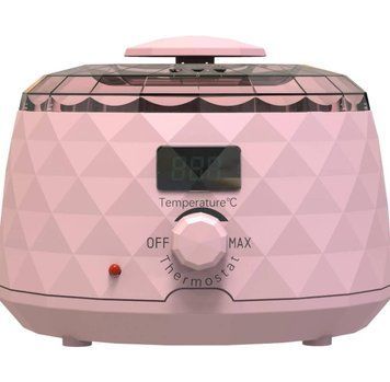 Баночний воскоплав Love Crazy Pro Wax 258A 100W 450 мл (рожевий) для воску, депіляції 001039 фото