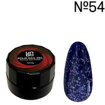 Твердий гель-лак UNO Solid Nail Gel для покриття та дизайну нігтів, 8 г №54 005730 фото