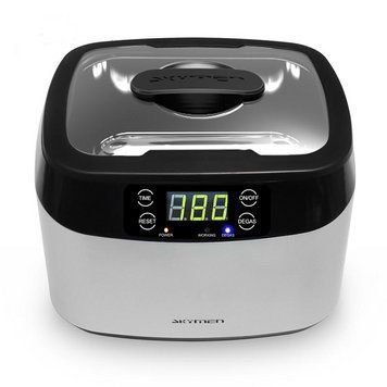 Ультразвукова ванна-мийка сіра JP-1200 на 70W - 1200 мл для стерилізації манікюрних і косметологічних інструментів 000817 фото