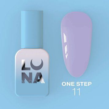 Однофазный гель-лак LunaMoon ONE STEP №11, 8 мл - для маникюра и педикюра 005232 фото