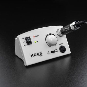 Фрезер Мокс X104 на 65W &ndash; 45000 об/мин (белый/white) для снятия материала и обработки кутикулы 000509 фото