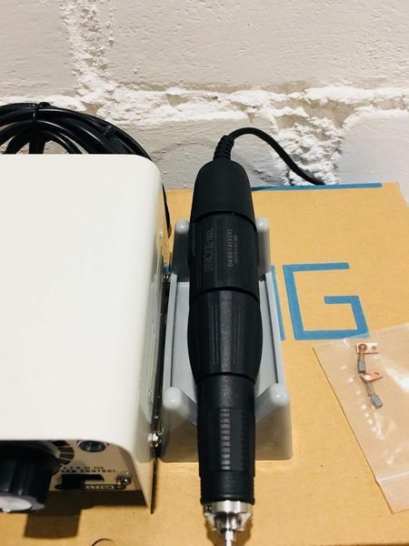 Фрезер Strong 90 на 65W - 35000 об/хв (сірий) для зняття матеріалу та обробки кутикули 000402 фото