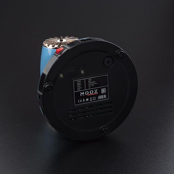Фрезер Мокс X804 на 80W - 55000 об/хв (синій/blue) для зняття матеріалу та обробки кутикули 000592 фото