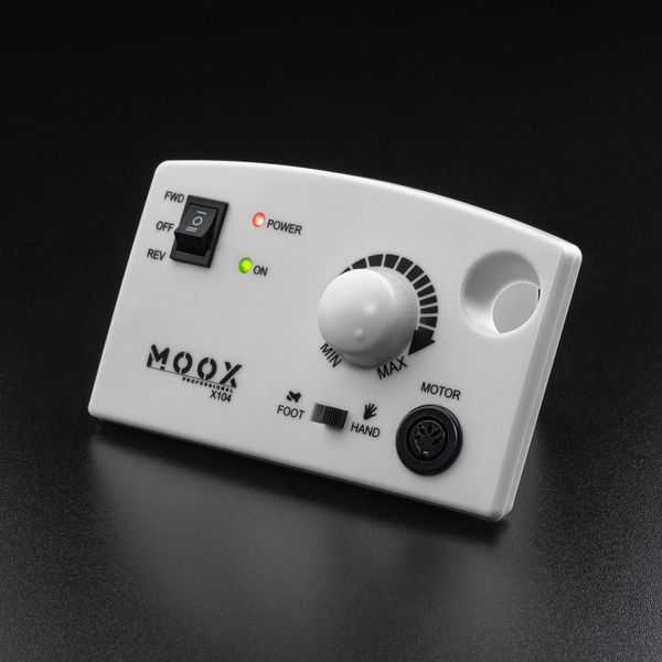 Фрезер Мокс X104 на 65W &ndash; 45000 об/мин (белый/white) для снятия материала и обработки кутикулы 000509 фото