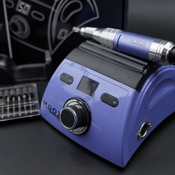 Фрезер Мокс X310 на 70W - 50000 об/мин (фиолетовый/purple) для маникюра и педикюра 000546 фото